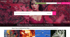 Desktop Screenshot of de.dreamstime.com